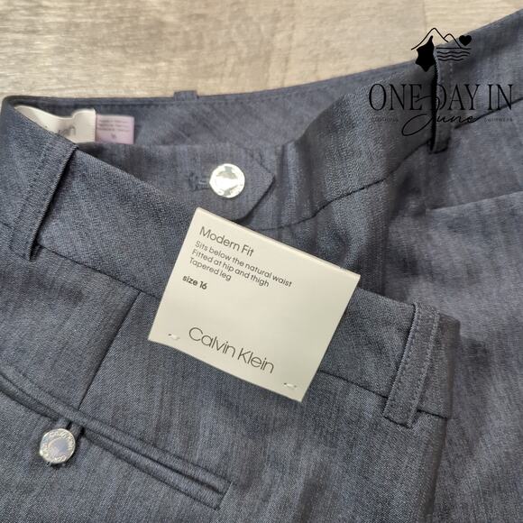 Calvin Klein Modern Fit Dress Pants Size 16 - Picture 2 of 6